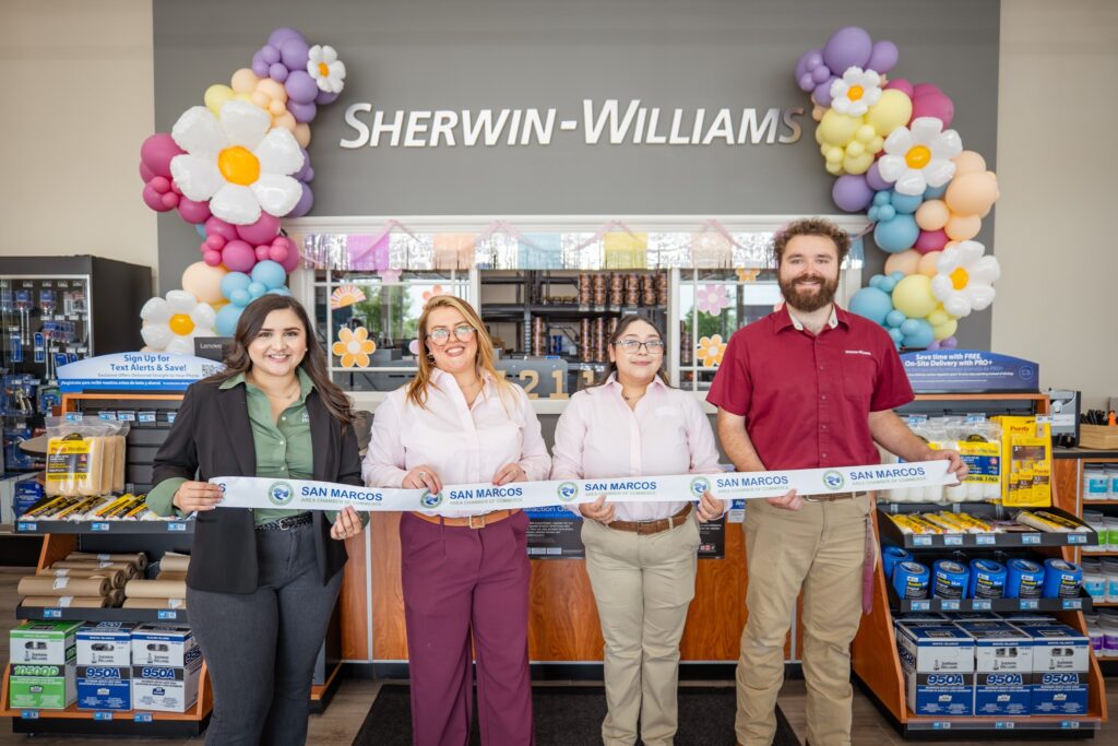 May be an image of 4 people and text that says 'SHERWIN-WILLIAM. SHERWIN WILLIAMS Leave SigeUp SionUp1 REAlerts tAlerts& Save! - 비페 (+.+ SAN MARCOS SAN MARCOS र SAN MARCOS SAN MARCOS 保色 อ0 SAN MARCOS 海.聞 U- IMm 105000 950A BLIOA あだ .7 ישל 20'