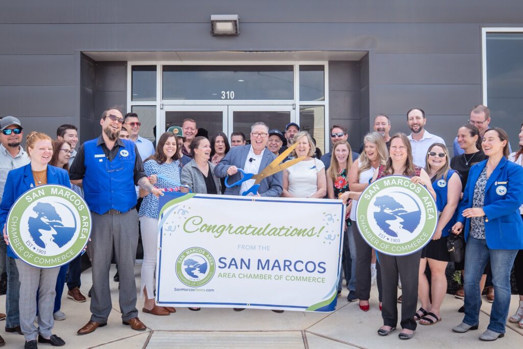 May be an image of 11 people and text that says '310 SAN CAN MARCOS MARCOS ラち A EST AREA COMMERCE 1903 יש Congratulations! نق FROM THE MARCOS EлOP SAN MARCOS AREA CHAMBER OF COMMERCE SAN MARCOS AREA EST OF COMMERCE COMMERCE 903 SonNermostenos.com .com'
